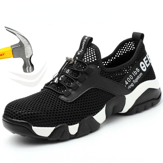 Safety Shoes Work Sneakers Men Construction Steel Toe Work Shoes Safety Boots Men Shoes