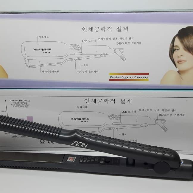 Catok salon 2in1/pelurus dan pengeriting rambut salon/zion