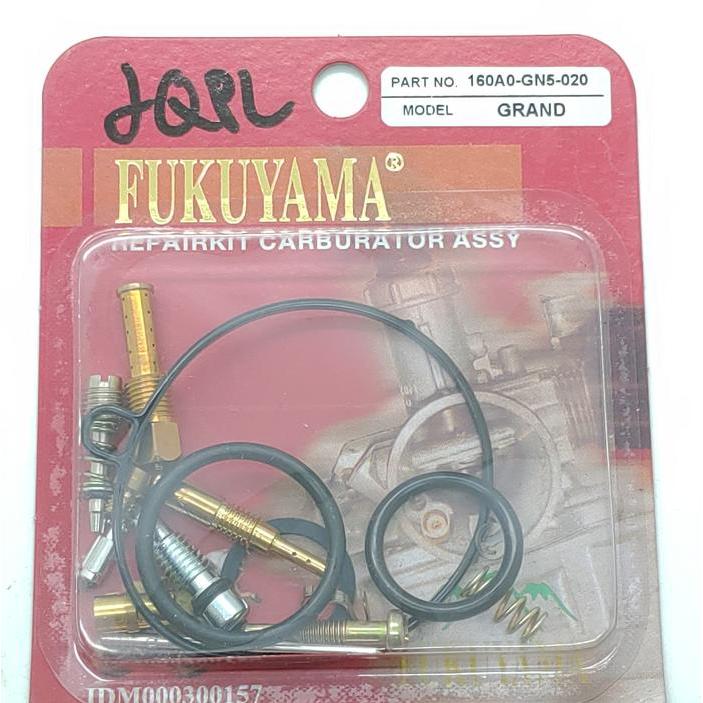 Stok Baru REPAIRKIT KARBURATOR GRAND SUPRA X LAMA WIN KOMPLIT FUKUYAMA HIGH QUAL