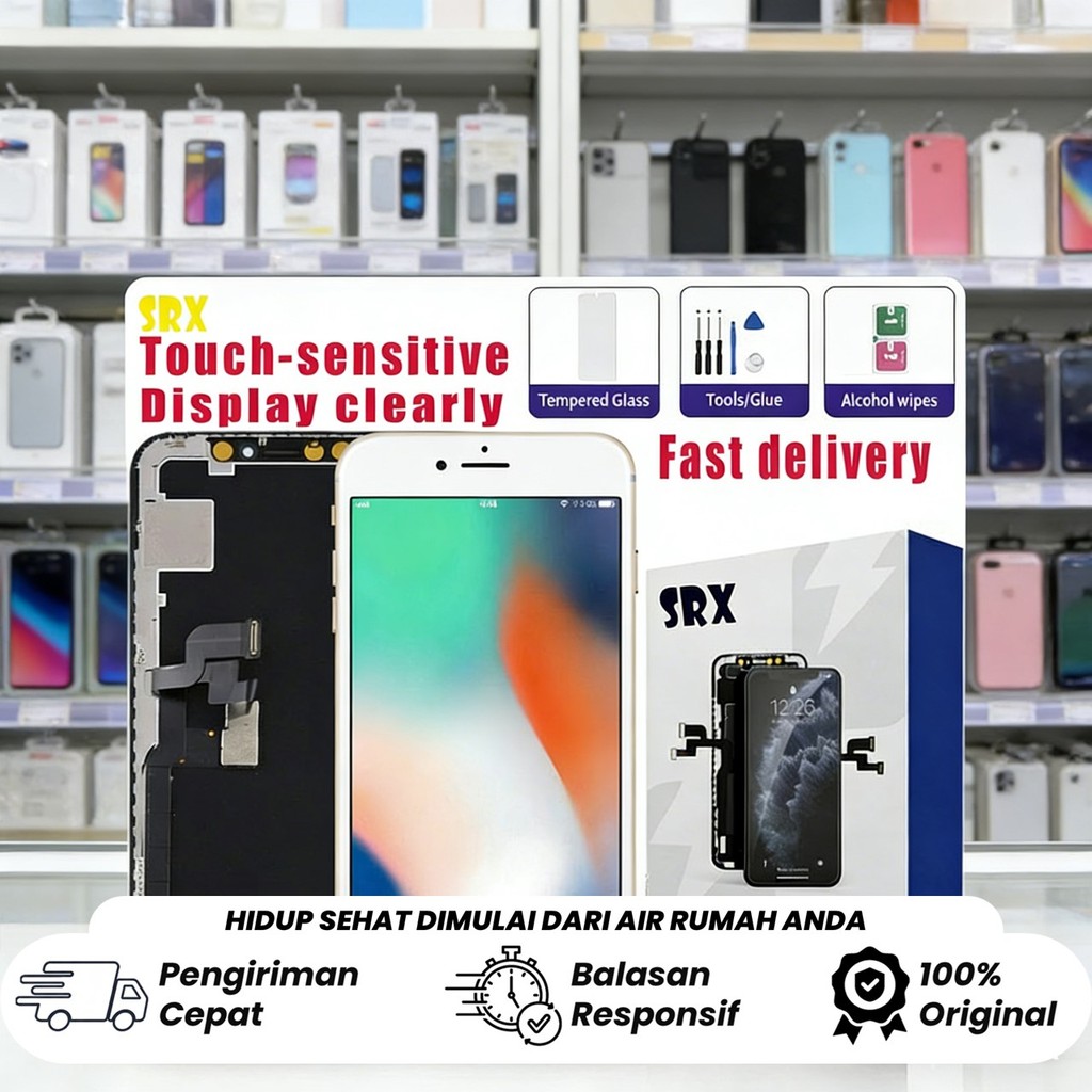 LCD IP 7 Plus Fullset LCD Touchscreen Original / LCD IPHONE 7 PLUS ORIGINAL 100%