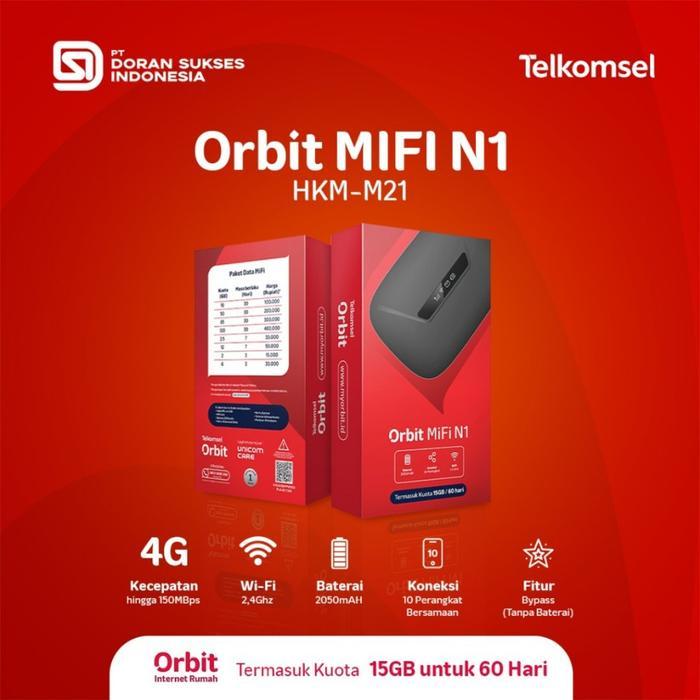 Huawei HKM-M21 HKM M21 Orbit Star Lite Telkomsel Modem WiFi 4G