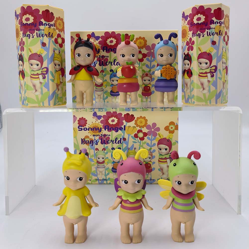 Sonny Angel Bug'S World Blind Box Ladybug Ant Snail Angel Cute Doll Mini Figure Anime Handmade