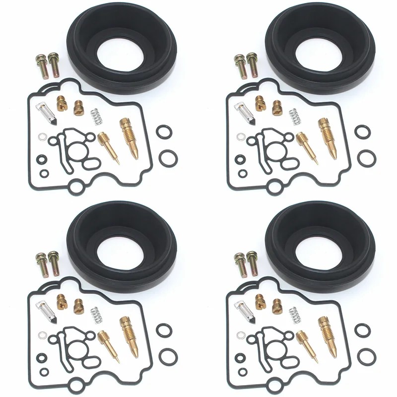 for GSXR400 1990-1994 GSXR 400 GK76 Motorcycle carburetor repair kit plunger diaphragm
