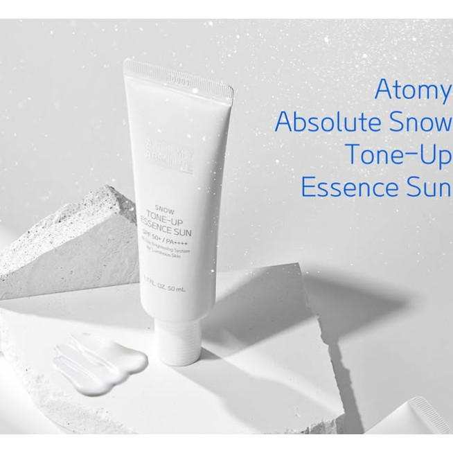 Atomy Absolute Snow Tone-Up Essence Sun BPOM | Sunscreen Cerah Tanpa Lengket