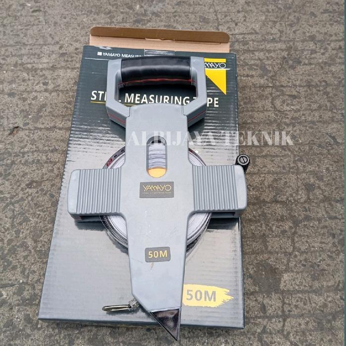 Meteran Rol 50 Meter YAMAYO Stainless Steel 50 Meter