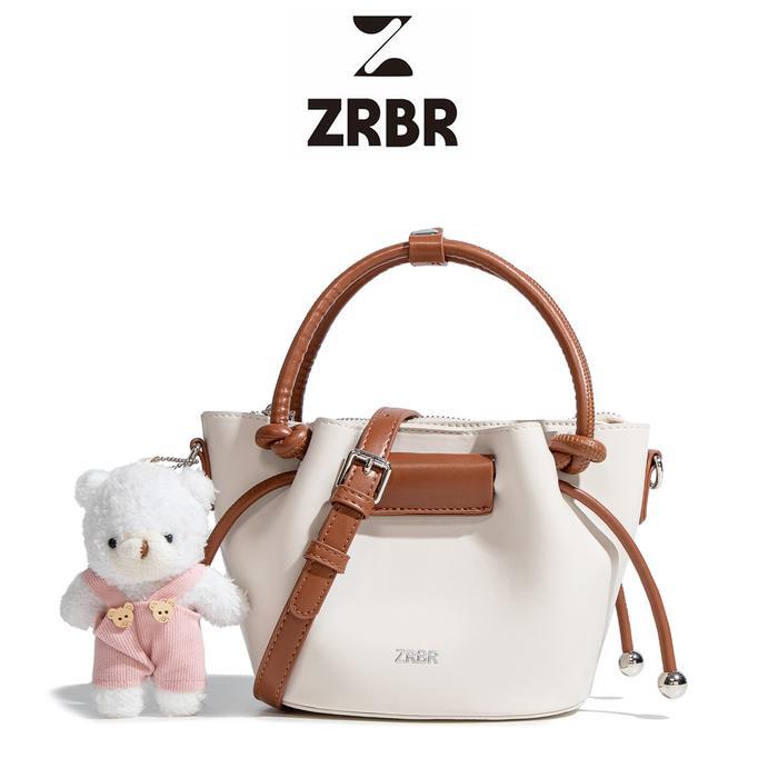 Aerostreet.Shoes - Tas Selempang Bucket Wanita With Gantungan Boneka Lucu#9101