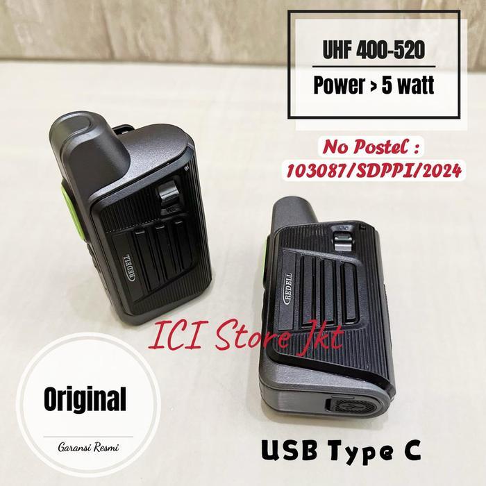 SEPASANG HT REDELL R 33 / REDELL R33 / HT MINI REDELL GARANSI DAN IJIN