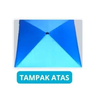 RA- FOURPOD + SEGI UV 180CM Payung Pantai SEGI POLOS anti UV 180CM/ Payung Cafe / Payung Tenda