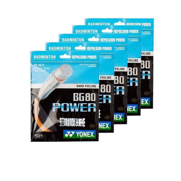 Yonex Bg80 Bg 80 Power Sp Senar Badminton Original