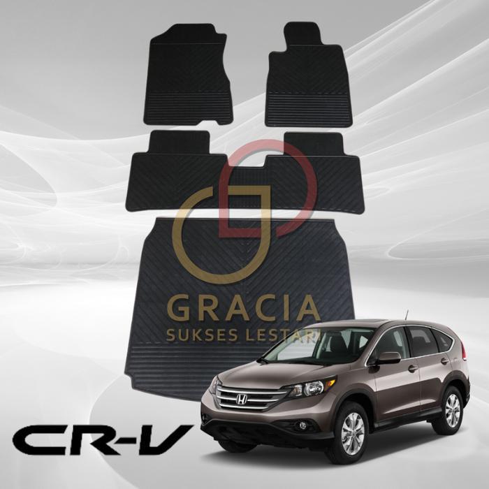 Karpet Mobil Honda CRV Karet Premium