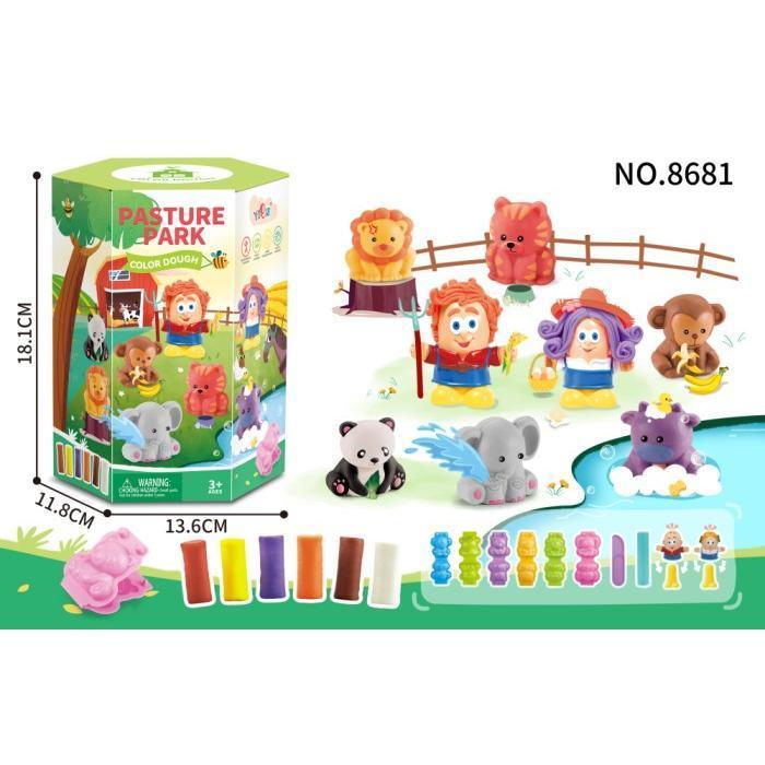 MAINAN ANAK KREATIF CLAY PASTISIN LILIN EDUKASI FAMILY KREASI BELAJAR Kado Permainan