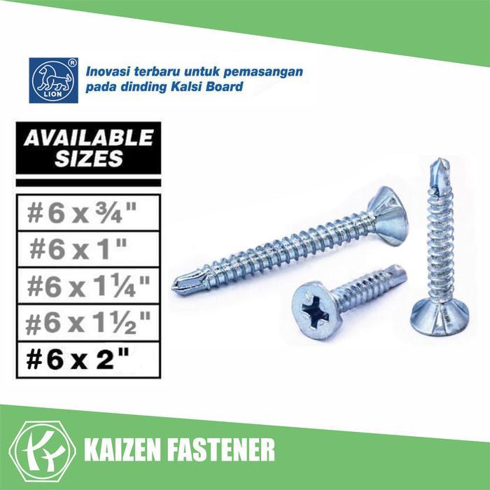 #6x2'' Sekrup GRC SDS / kalsiboard / Calci Screw 5cm
