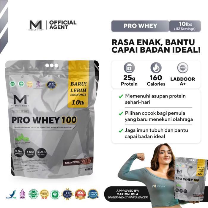 MUSCLE FIRST PRO WHEY 100 10LBS/4500GR - WHEY PROTEIN