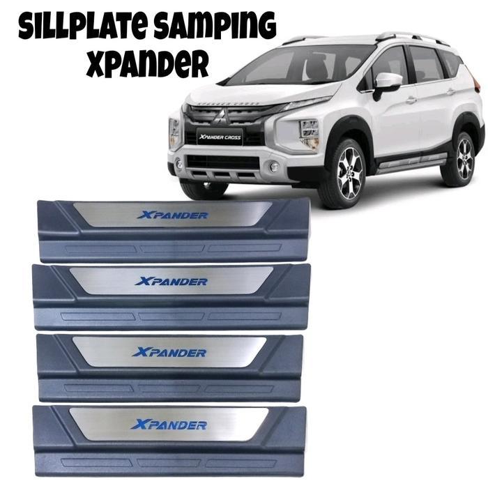Sillplate Pintu Samping Mobil Mitsubishi Xpander Sill Plate Pijakan Kaki Mobil