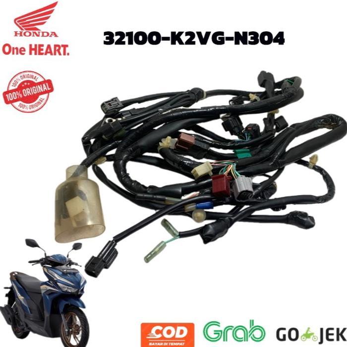 Kabel Body New Vario 125 K2V Wire Harness New Vario 125 K2V Tahun 2023 Iss 32100-K2Vg-N304 Termurah 
