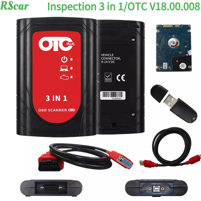 NEW GTS TIS3 OTC Scanner for Toyota IT3 Latest V18.00.008 Global Techstream GTS for Toyota OTC Updat