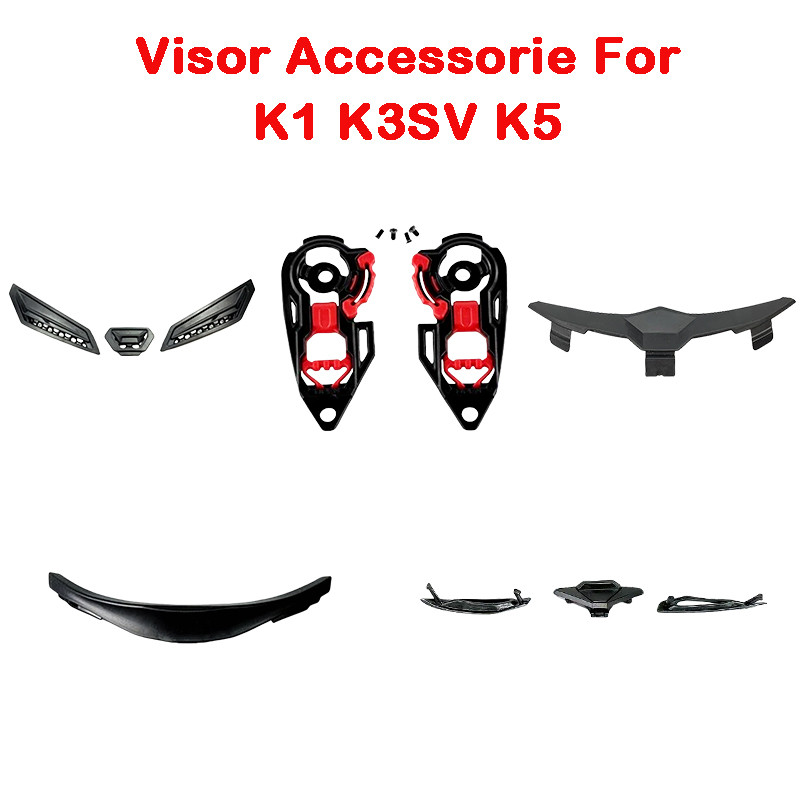 Motorcycle Helmet Accessories for AGV K1 K3 K3SV K5 K5S Capacetes Lining Pad Chin Nose Protector Ven