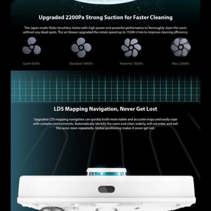 Viomi SE / Viomi V2 Pro Robot Vacuum Cleaner and Mop - Robot vacum Pel