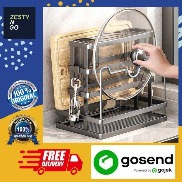 JoyHome Tempat Pisau Dapur Rak Penyimpanan Sendok Sumpit Organizer - JH-27