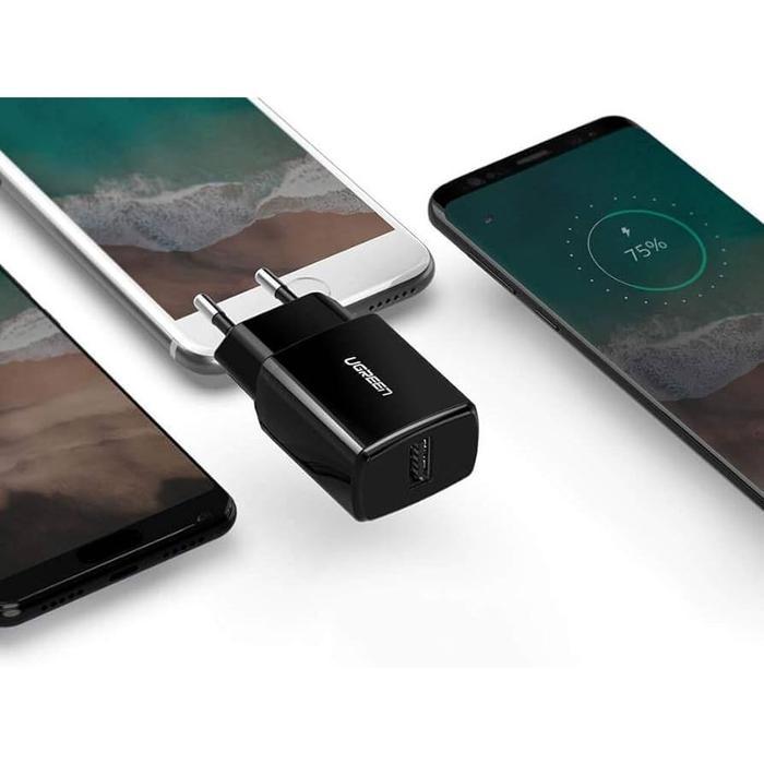 BEST SELLING UGREEN Adaptor Kepala Charger For iPhone 5 6 7 8 Plus Oppo Vivo Realme Blackberry