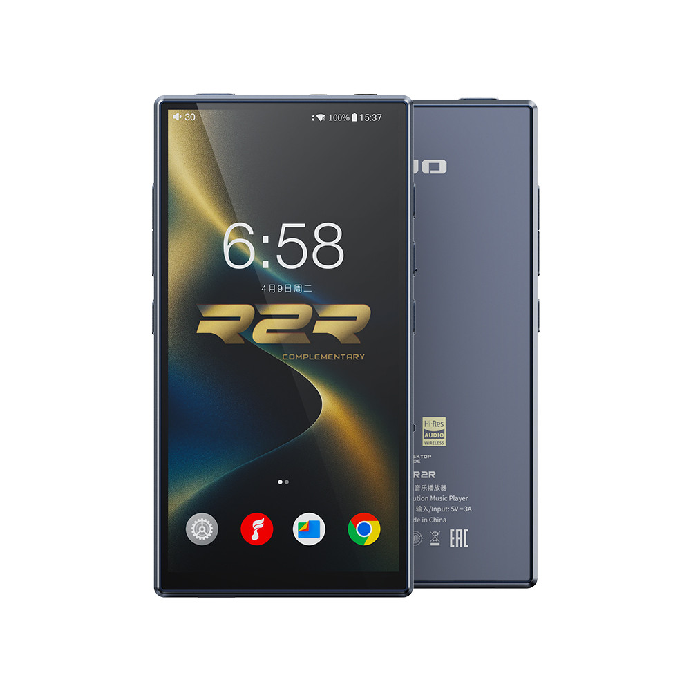 FiiO M33 R2R Digital Audio Player with True R2R DAC, Snapdragon 680, 8GB+128GB, 5.5 Full HD Display