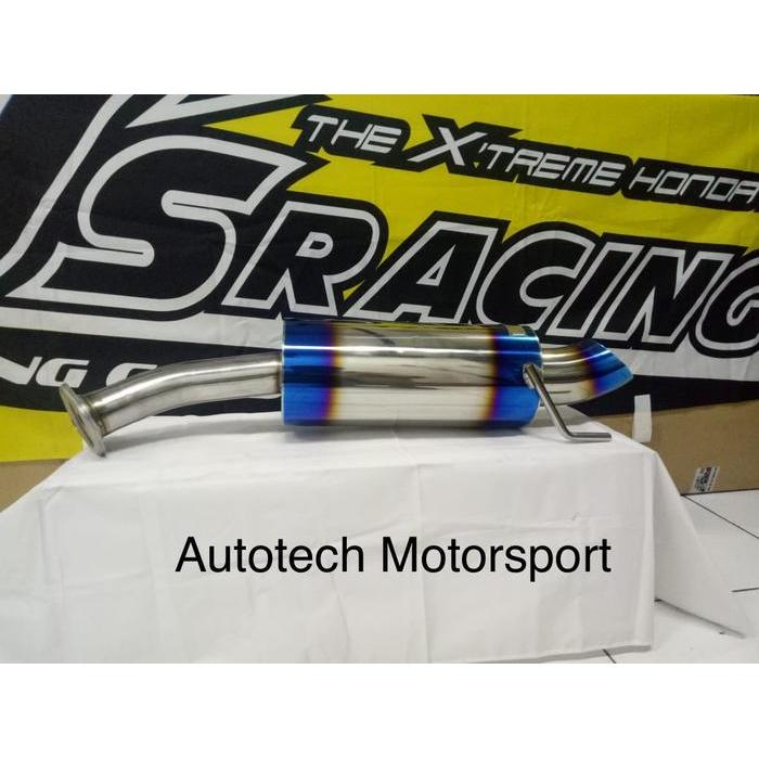 KNALPOT JS RACING BRIO - MUFFLER JS RACING HONDA BRIO Original JAPAN