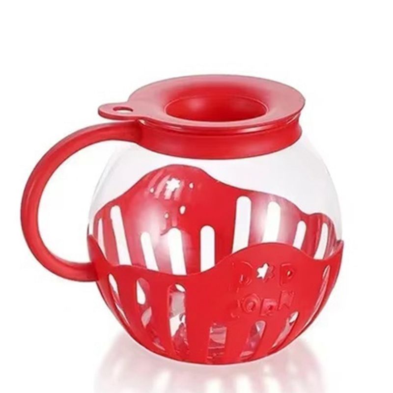 Benchmade Quality Microwave Popcorn Maker Bucket Microwave Bowl Mini Machine Safe Silicone Lid