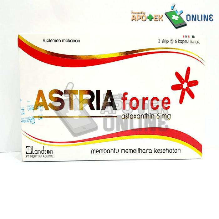 ASTRIA FORCE ASTAXANTHIN 6MG