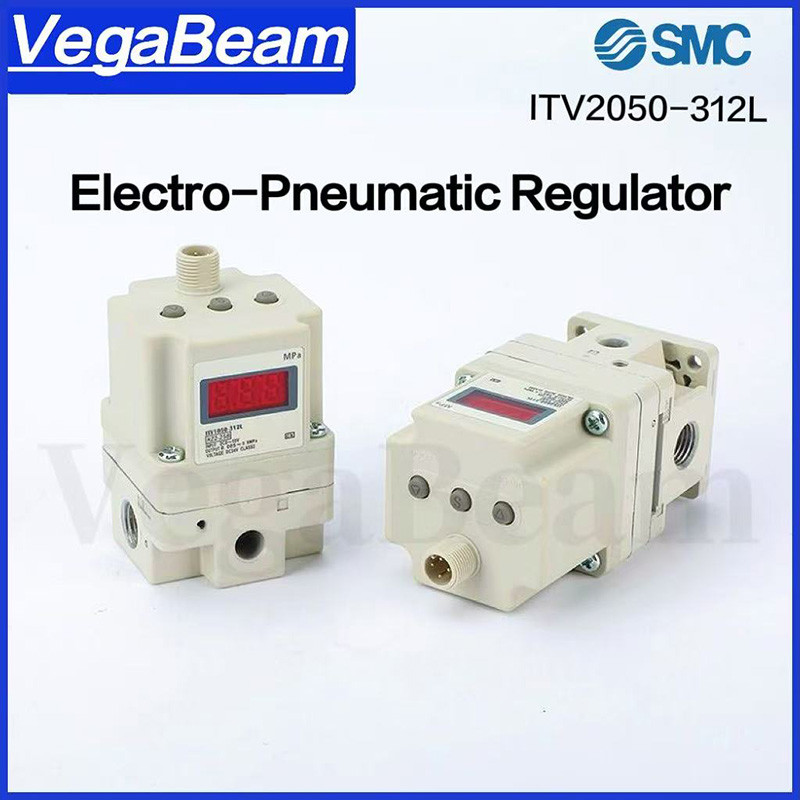 For SMC Proportional Valve ITV1030 ITV1050 ITV2030 ITV2050 Series Electro-Pneumatic Pressure