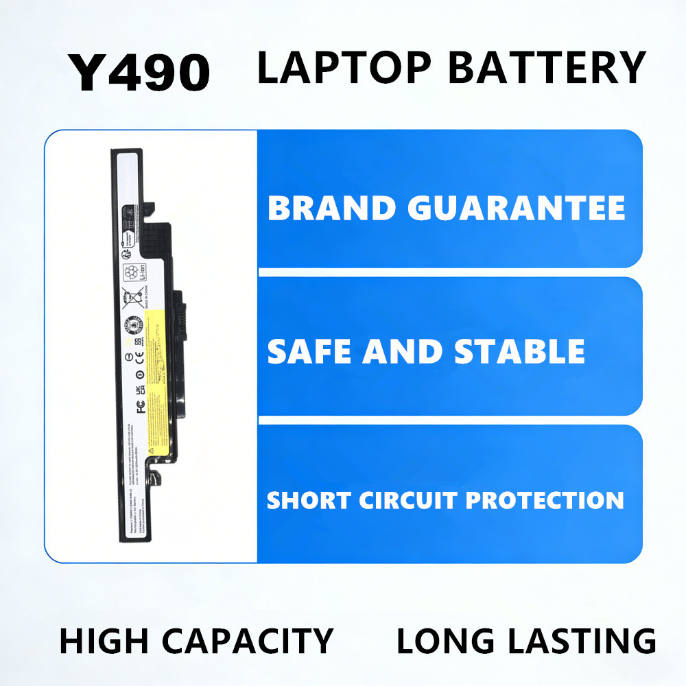 Laptop Battery For Lenovo Y490 Y400 Y410P Y400N Y500 Y510 Y430P L12S6A01 L12S6E01