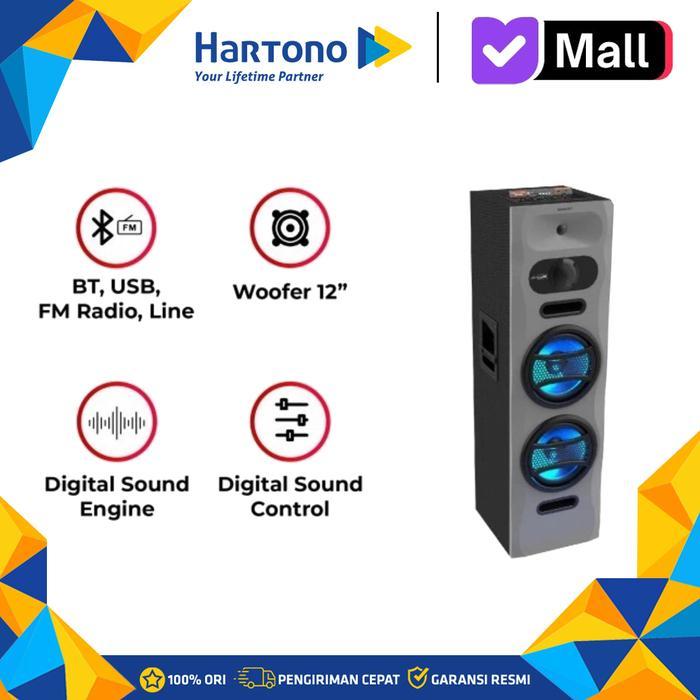 Sharp Pro-X Series Speaker Aktif CBOX-PROX22UBB