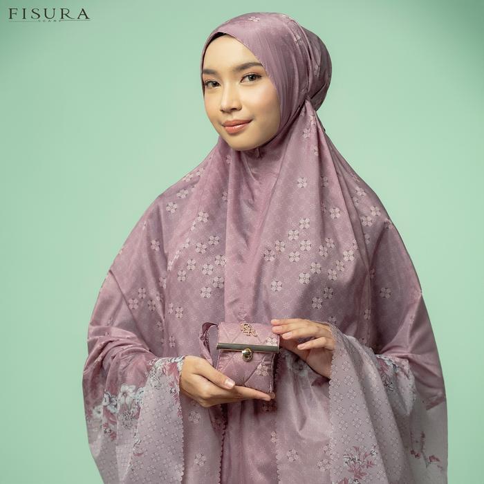 Fisura Scarf Mukena Traveling Mini Aisyah Muslim Sajadah