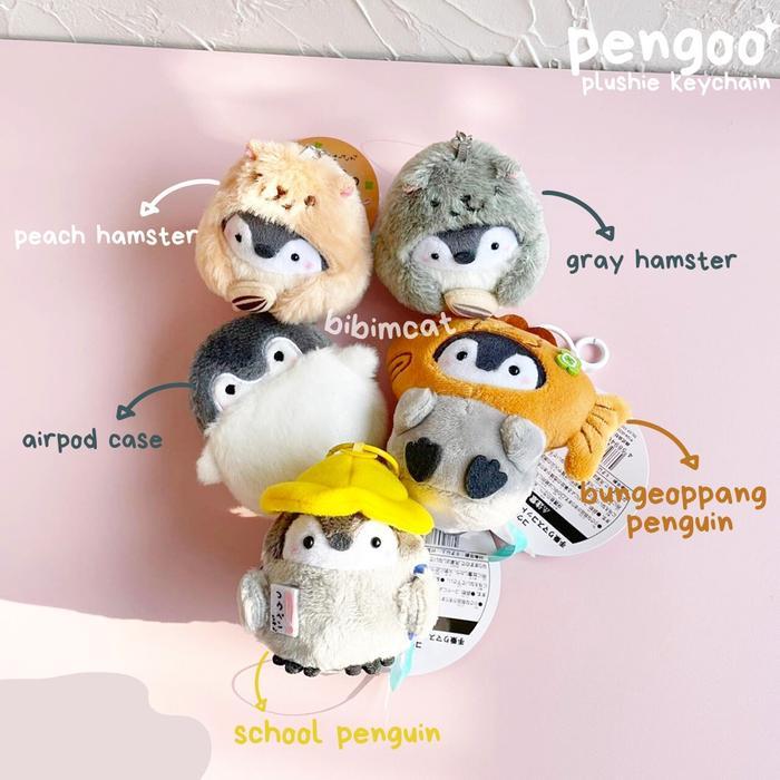 Terlaris Pengoo Plushie Keychain / Gantungan Kunci Boneka Penguin Premium