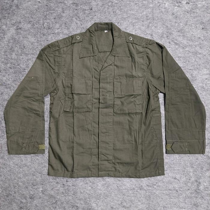 Seragam PDL Tactical Hijau Ripstop Premium / Seragam PDL Hijau / Seragam PDL Tactical Hijau