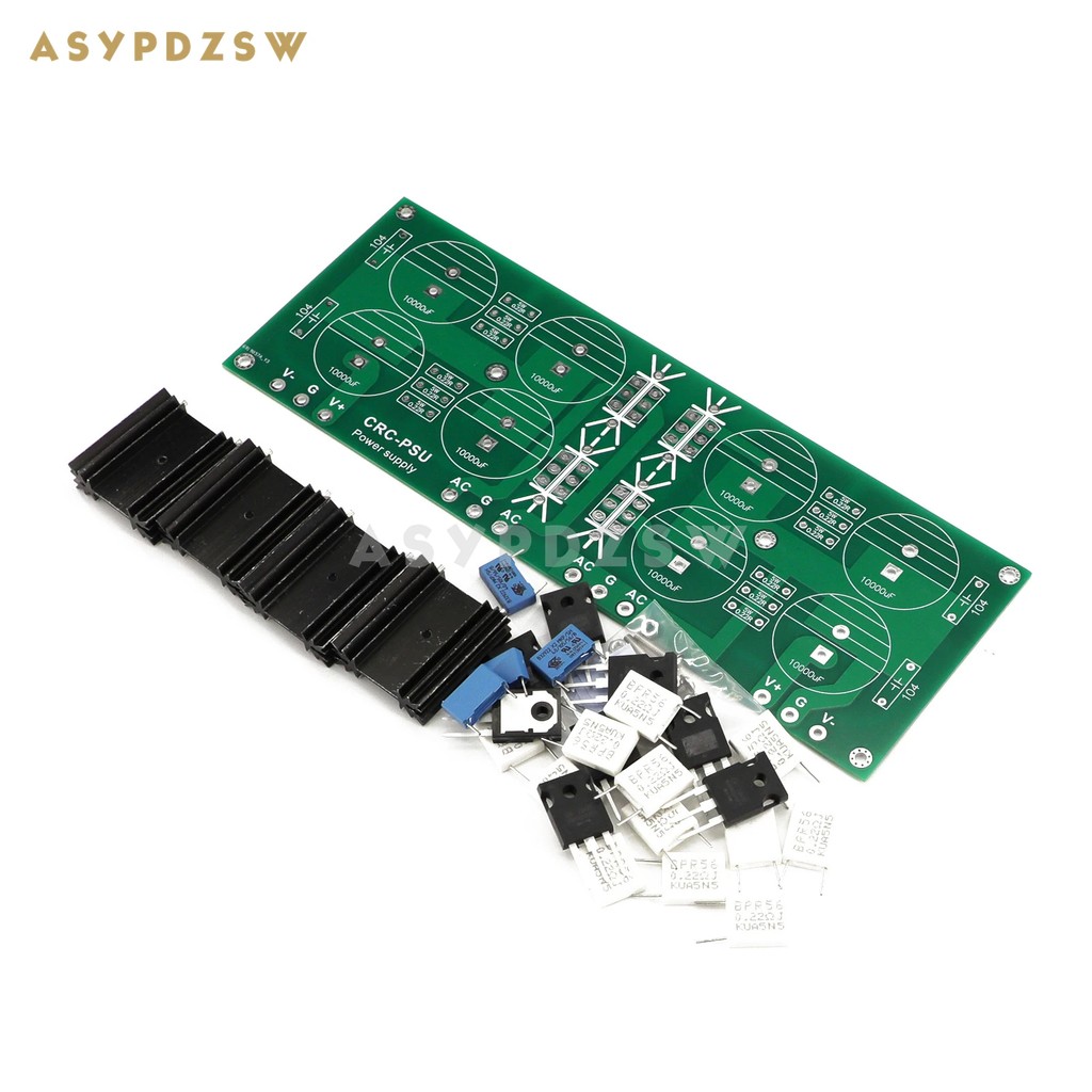 CRC-PSU CLASS A AMPLIFIER SCHOTTKY MBR60200PT RECTIFIER FILTER POWER SUPPLY DIY KIT (WITHOUT MAIN