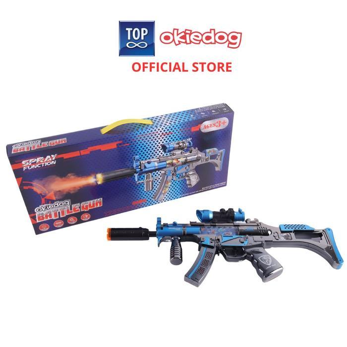 ASLI Okiedog Battle Gun Sniper Gun Shell Throwing Simulation - Mainan Tembak-tembakan Anak Laki