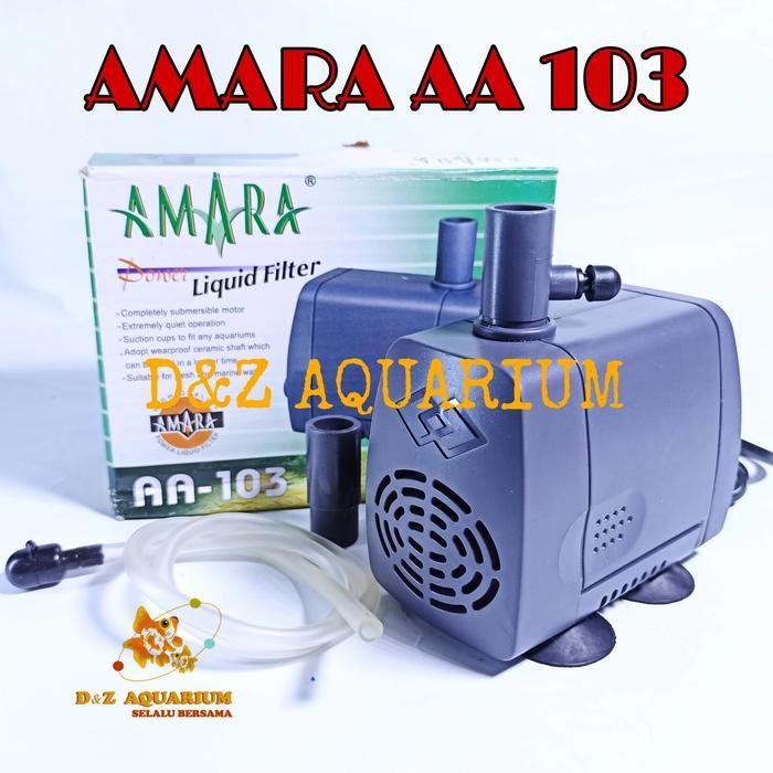 Pompa Air Amara Aa-103/Mesin Kolam Hidroponik Aa-103/Pompa Celup Amara
