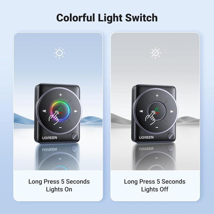 Ready Ugreen Car Bluetooth 5.4 Receiver Audio Adapter with Mic 35002