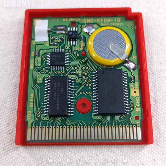 Kaset Nintendo Pokemon Red Gameboy Color GBC GBA DMG Fire Charizard