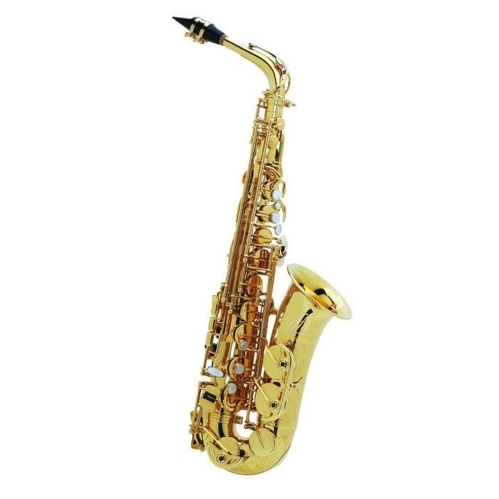 Zeff France Alto Saxophone ZAS-600 Gold Garansi 3 bulan