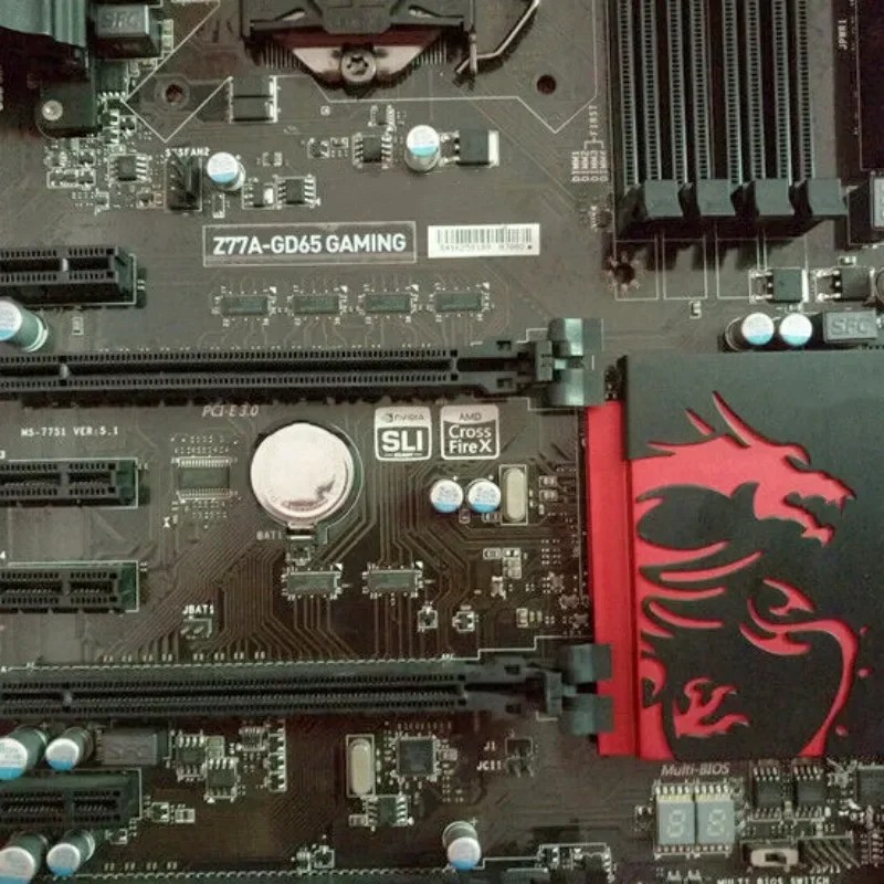 For MSI Z77A-GD65 GAMING Motherboard Z77 32GB LGA 1155 DDR3 ATX Mainboard 100% Tested Fast Ship