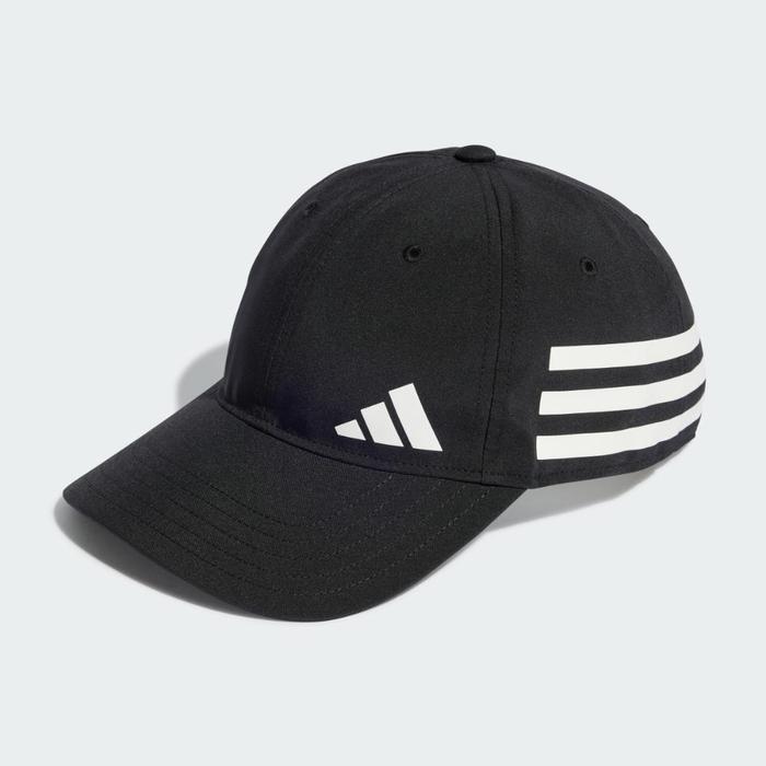 (100% ORIGINAL) Adidas Unisex Training Baseball Cap Bold Topi Black White Hat