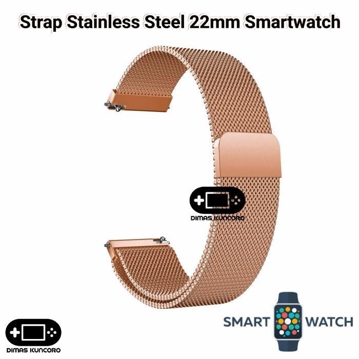 STRAP STAINLESS 22MM TALI JAM STEEL AOLON WATCH FOOM S3 ADC S ADV 2 R CYBER MARS R3 ULTRA CURVE