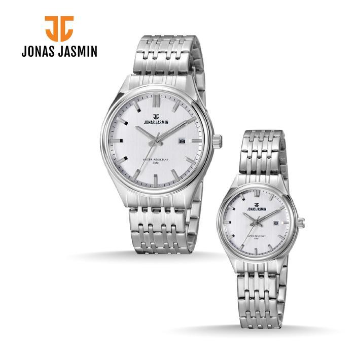 Jonas Jasmin - Jam Tangan Couple Analog Jj-3120M/Jj-3120L Watch Include Box Fullset