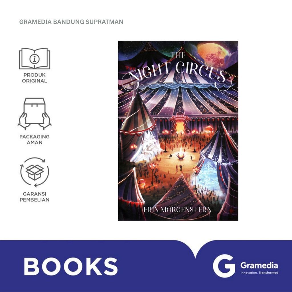 Gramedia Bandung Supratman | Buku Novel THE NIGHT CIRCUS | Buku Novel Original Gramedia