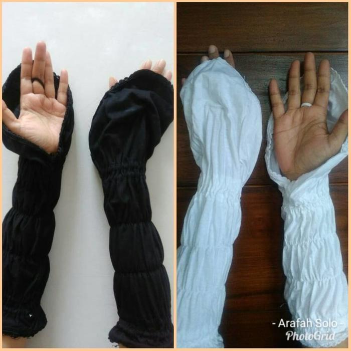 Sarung Tangan sholat/sarung tangan haji umroh/perlengkapan haji umroh