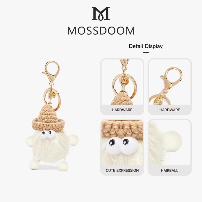 JTTOP MOSSDOOM BAG CHARM MINI PICONI BONEKA GANTUNG
