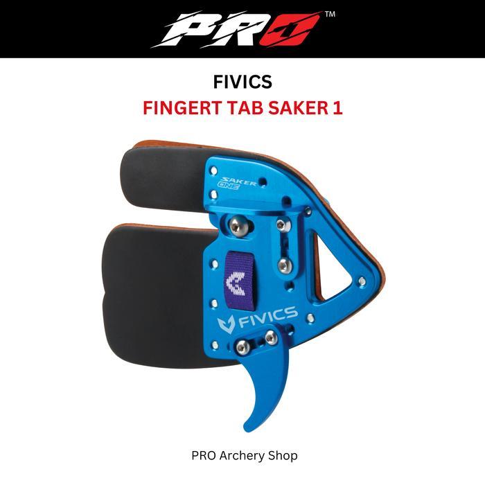 Fivics Finger Tabsaker 1 - Finger Tab Cordovan Recurve - Fingertab Panahan - Pelindung Jari Busur