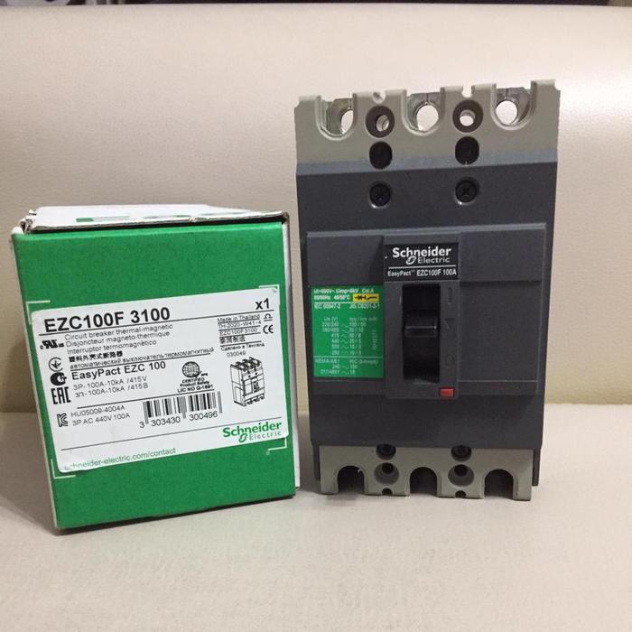 N3W MCCB EZC 100F 15/20/25/40/50/60/75/80/100 AMPERE