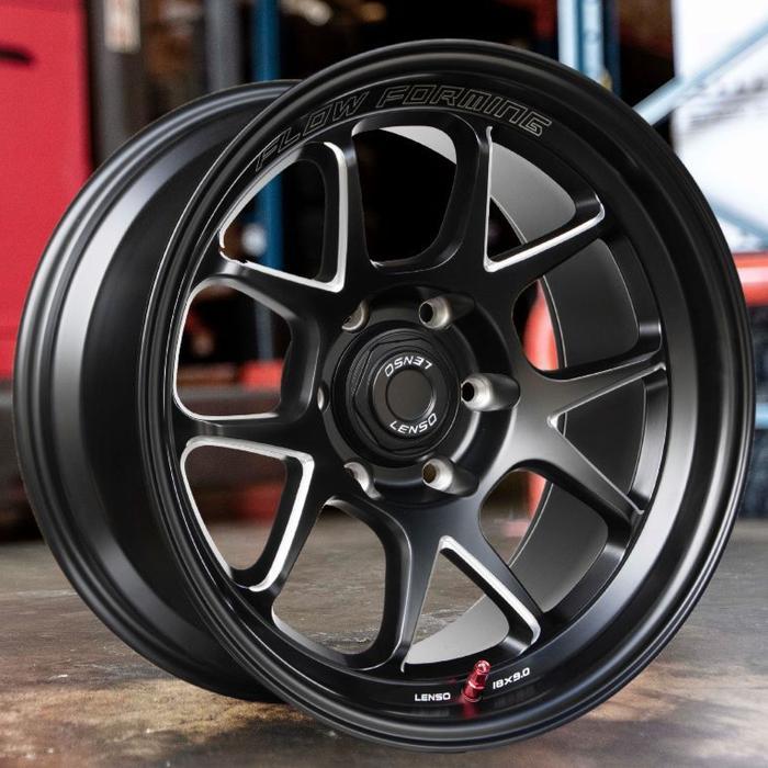 VELG LENSO VENOM6 R18 PCD 6x139.7 SATIN BLACK